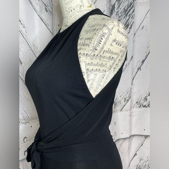 DKNY Sleeveless Midi Dress Open Back S - Picture 4 of 9